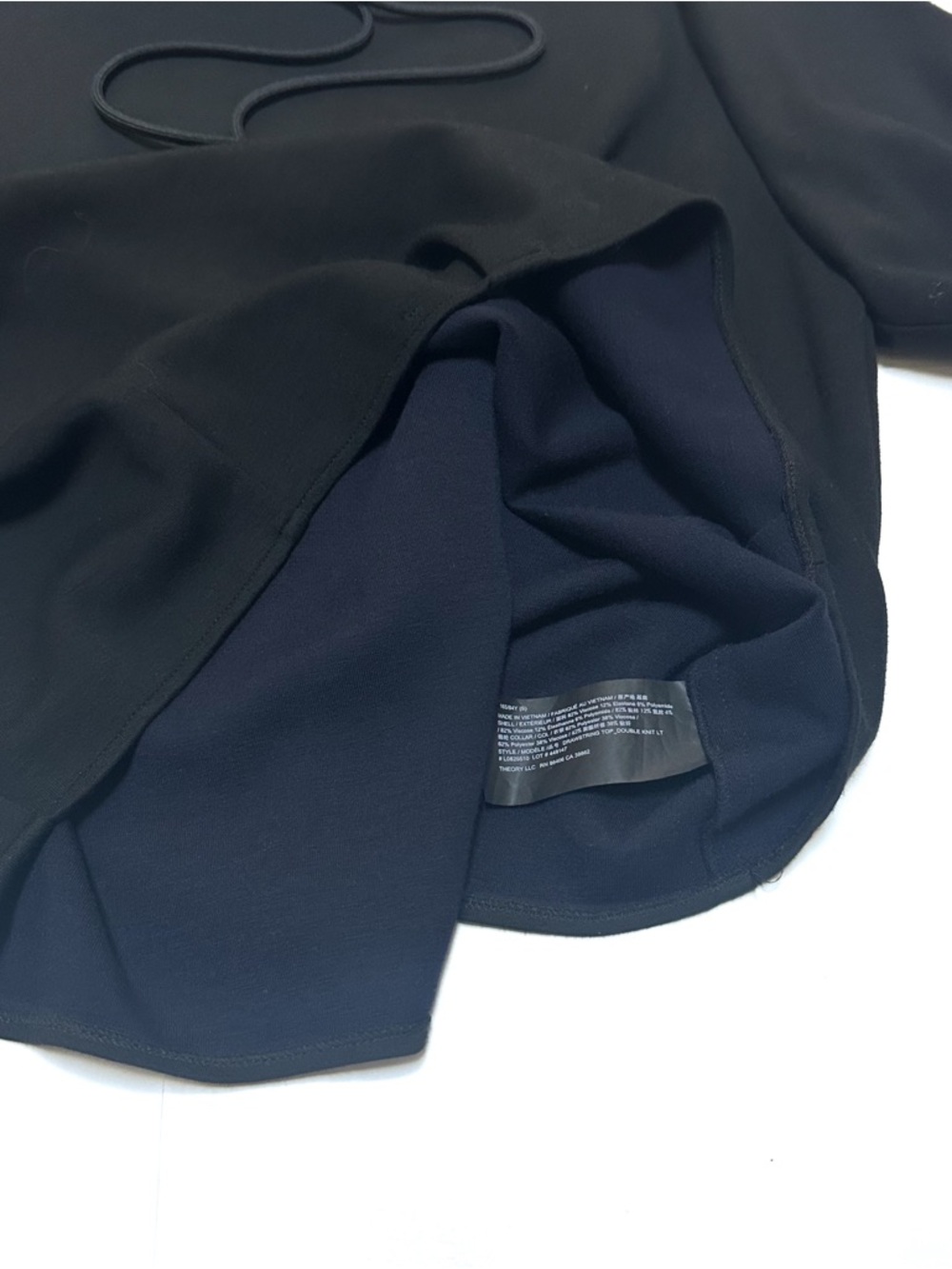 Theory Drawstring Pullover In Double-Knit Jersey … - image 8